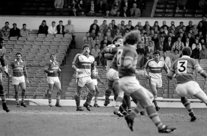 Framed Print : Hull Kingston Rovers v Leeds. March 1986 PR-11-008 Framed Print : Hull Kingston Rovers v Leeds. March 1986 PR-11-008