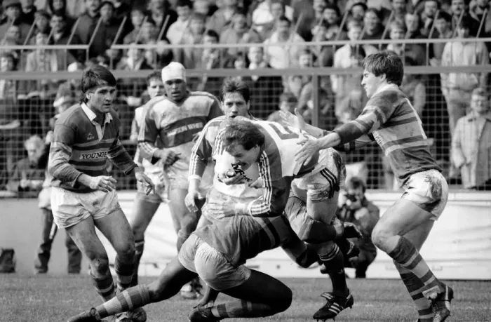 Framed Print : Hull Kingston Rovers v Leeds. March 1986 PR-11-015 Framed Print : Hull Kingston Rovers v Leeds. March 1986 PR-11-015