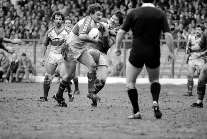 Framed Print : Hull Kingston Rovers v Leeds. March 1986 PR-11-017 Framed Print : Hull Kingston Rovers v Leeds. March 1986 PR-11-017