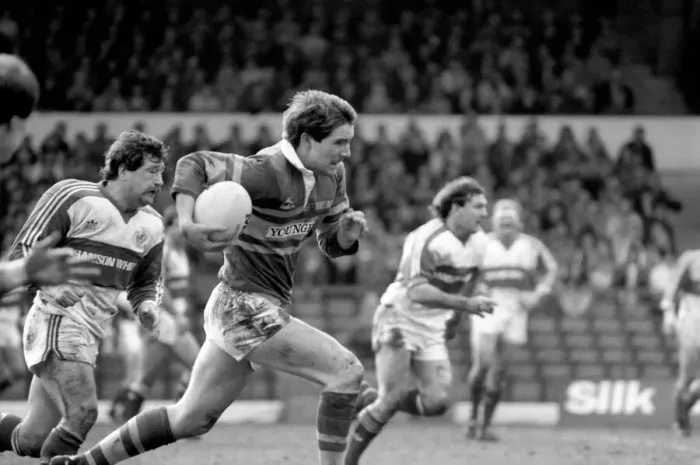 Framed Print : Hull Kingston Rovers v Leeds. March 1986 PR-11-029