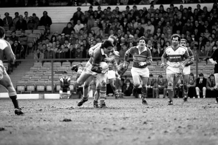 Framed Print : Hull Kingston Rovers v Leeds. March 1986 PR-11-032