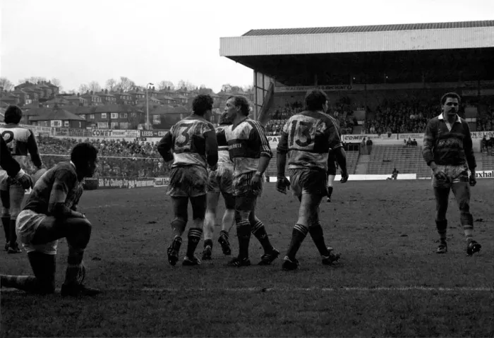 Framed Print : Hull Kingston Rovers v Leeds. March 1986 PR-11-041