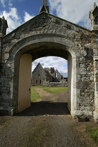 Hulne Priory near Alnwick Castle