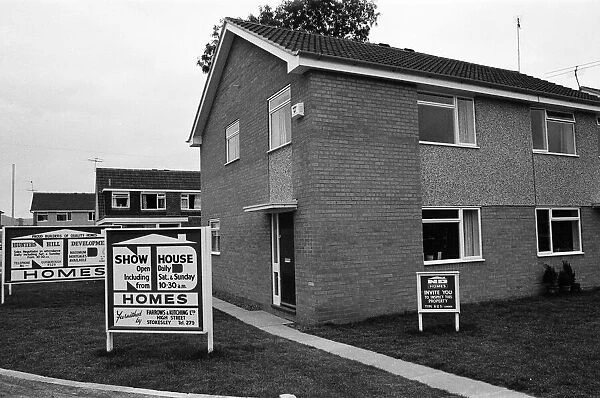 Hunters Hill housing development, Guisborough. 1972