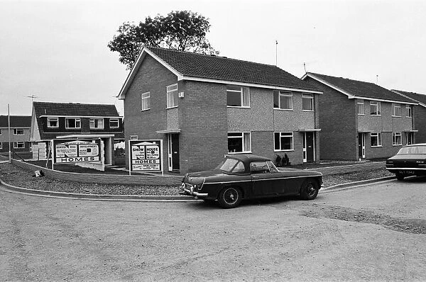 Hunters Hill housing development, Guisborough. 1972