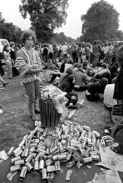 Hyde Park Pop Festival. July 1970 70-6862