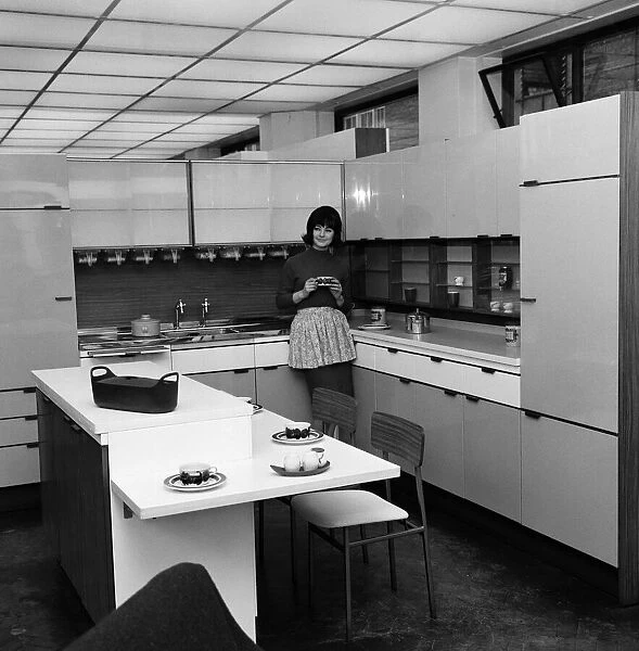 Hygena System kitchen range. 29th March 1964