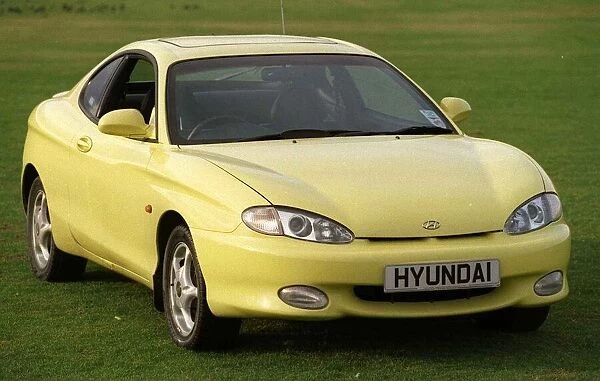 Hyundai car February 1999 Yellow from Village Garage Cults