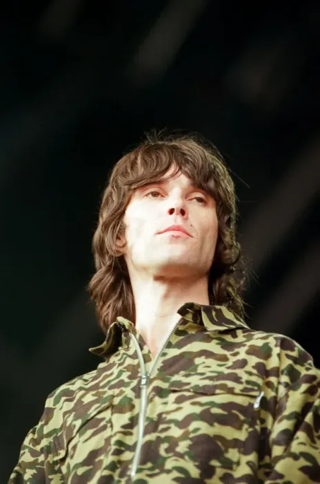 Framed Print : Ian Brown performing, he is the support act at a Catatonia concert at Margam Park Framed Print : Ian Brown performing, he is the support act at a Catatonia concert at Margam Park