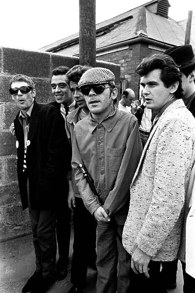 Ian Dury and the Blockheads, on Tyneside in June, 1979