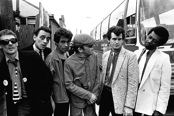 Ian Dury and the Blockheads, on Tyneside in June, 1979