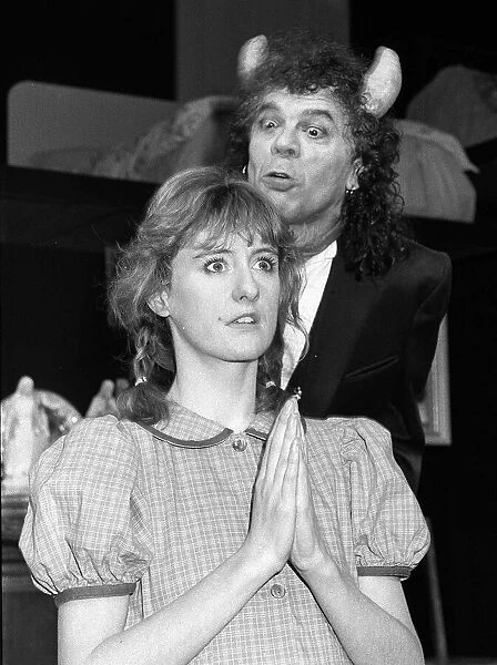 Ian Dury in the play Talk of the Devil at the Palace Theatre, Watford
