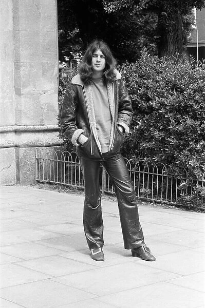 Ian Gillan, lead singer of the Deep Purple rock group, pictured in the Royal Pavillion