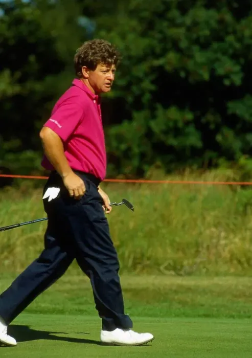 Framed Print : Ian Woosnam golfer walking along course July 1989 Framed Print : Ian Woosnam golfer walking along course July 1989