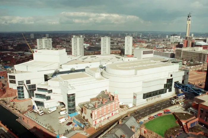 Framed Print : The ICC, Birmingham, 22nd March 1991. Construction nearing Completion Framed Print : The ICC, Birmingham, 22nd March 1991. Construction nearing Completion