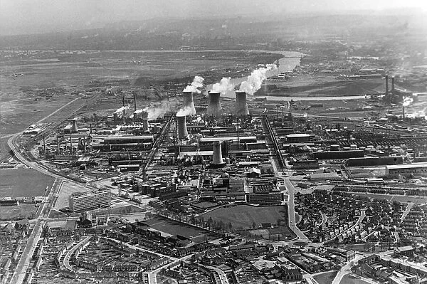 ICI, Billingham. In left foreground can be seen the agricultural division HQ block