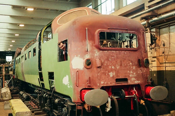 ICI Train Preservation, 4th January 1994. The Napier Deltic valveless