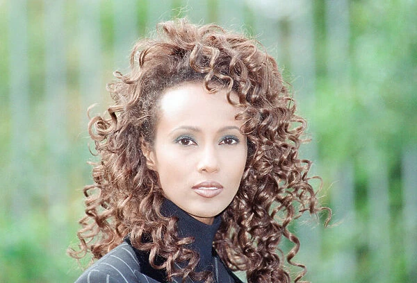 Iman, international model and actress in London to promote BBC2 special documentary