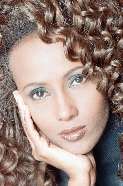 Iman, international model and actress in London to promote BBC2 special documentary