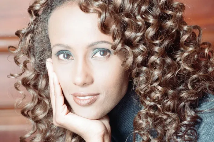 Framed Print : Iman, international model and actress in London to promote BBC2 special documentary