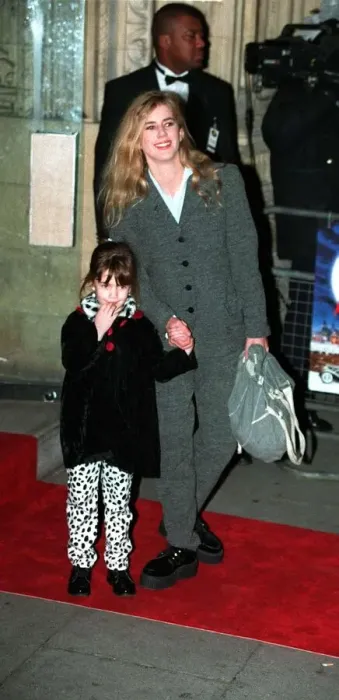 Framed Print : Imogen Stubbs Actress and Daughter Ellie at the Film Premiere of 101 Dalmations Framed Print : Imogen Stubbs Actress and Daughter Ellie at the Film Premiere of 101 Dalmations