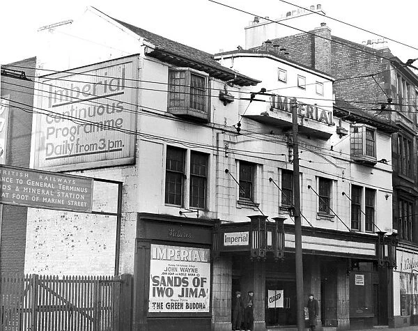 Imperial Cinema, 2-6 Govan Road, Cessnock, Glasgow, Scotland, Circa 1950