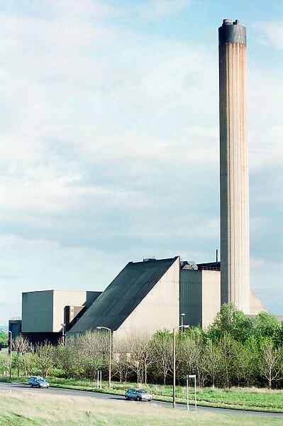 Incinerator near A19, Stockton, 13th May 1997