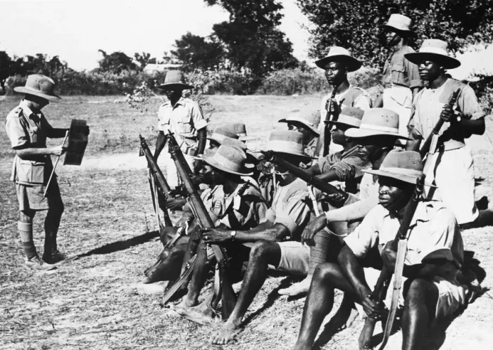 Framed Print : India welcomes thousand of West African soldiers. For the first time in the history Framed Print : India welcomes thousand of West African soldiers. For the first time in the history