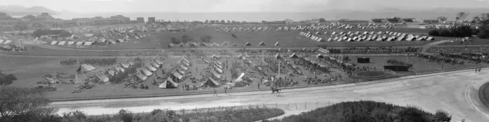 Framed Print : The Indian army camp on the race course at Marseilles, France. September 1914 Framed Print : The Indian army camp on the race course at Marseilles, France. September 1914