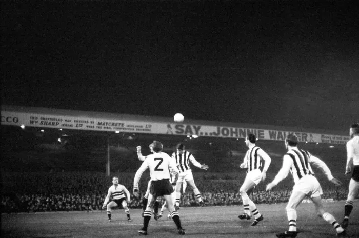 Framed Print : Inter Cities Fairs Cup Second Round Second Leg match at the Hawthorns
