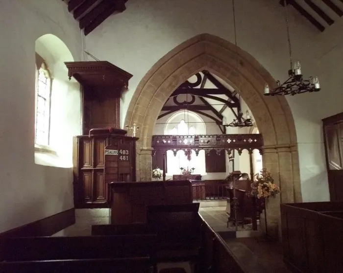 Framed Print : Interior of the Parish Church of St James The Great