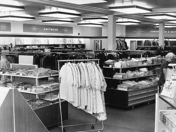Interior of the Silverdale Co-op 1st January 1966