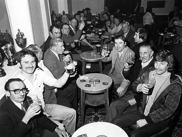 Interior of a social club in Teesside. 8th January 1982