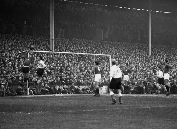 Framed Print : International Football match at White Hart Lane. England 2 v Italy 0 Framed Print : International Football match at White Hart Lane. England 2 v Italy 0