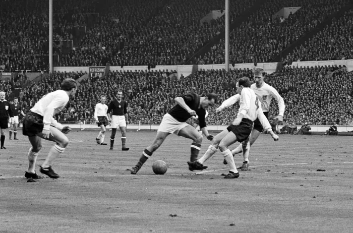 Framed Print : International Friendly football match at Wembley Stadium. England 1 v Hungary 0