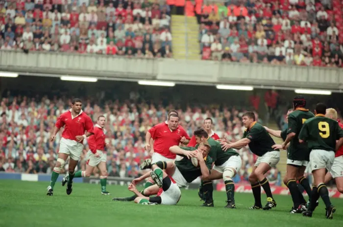 Framed Print : International friendly rugby match, Wales v South Africa. Wales won the match 29 - 19 Framed Print : International friendly rugby match, Wales v South Africa. Wales won the match 29 - 19