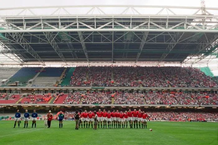 Framed Print : International friendly rugby match, Wales v South Africa. Wales won the match 29 - 19 Framed Print : International friendly rugby match, Wales v South Africa. Wales won the match 29 - 19