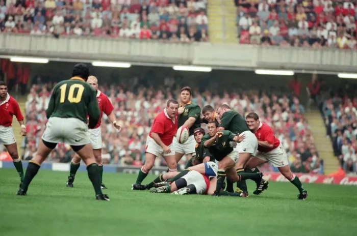 Framed Print : International friendly rugby match, Wales v South Africa. Wales won the match 29 - 19