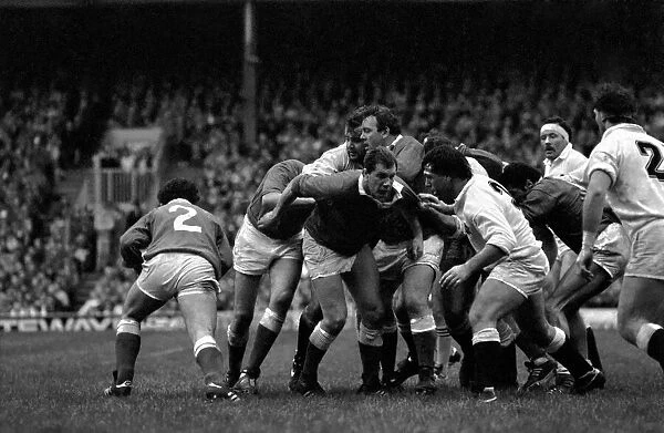 International Rugby Union. England v. Wales. January 1986 PR-04-084