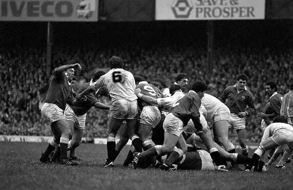 International Rugby Union. England v. Wales. January 1986 PR-04-048
