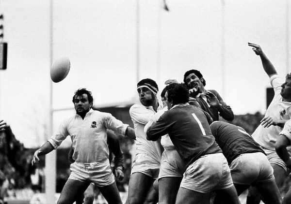 International Rugby Union. England v. Wales. January 1986 PR-04-013