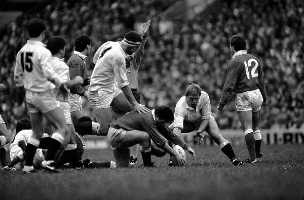 International Rugby Union. England v. Wales. January 1986 PR-04-019