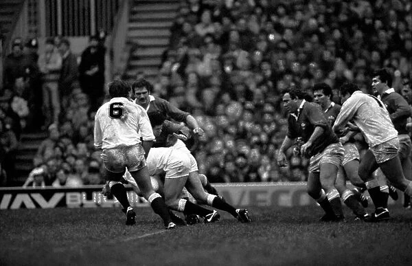 International Rugby Union. England v. Wales. January 1986 PR-04-036