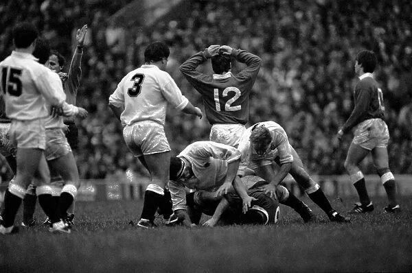 International Rugby Union. England v. Wales. January 1986 PR-04-018