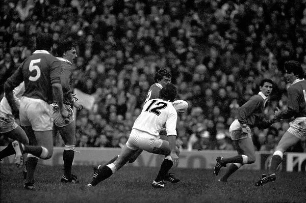 International Rugby Union. England v. Wales. January 1986 PR-04-127