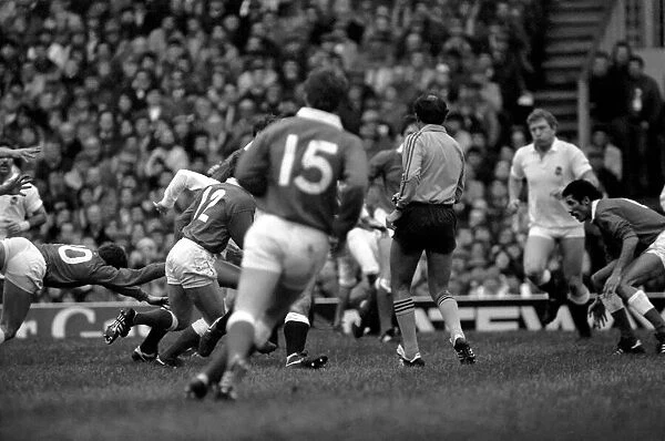 International Rugby Union. England v. Wales. January 1986 PR-04-061