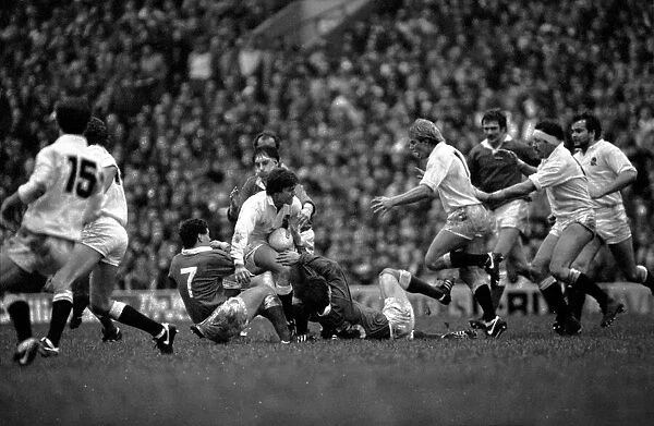 International Rugby Union. England v. Wales. January 1986 PR-04-133