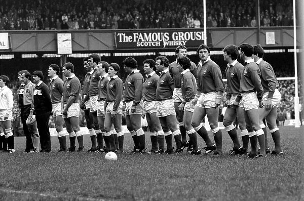 International Rugby Union. England v. Wales. January 1986 PR-04-002