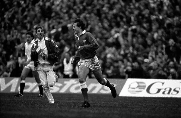 International Rugby Union. England v. Wales. January 1986 PR-04-105