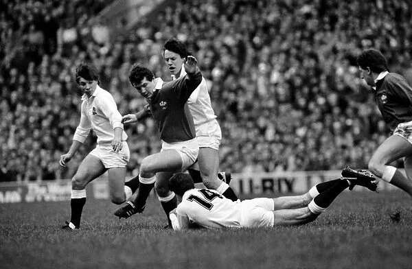International Rugby Union. England v. Wales. January 1986 PR-04-093